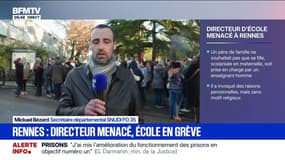 Directeur d'école menacé de mort à Rennes: "La réaction des parents relève d'une "école à la carte", selon Mickael Bézard, secrétaire départemental SNUDI FO