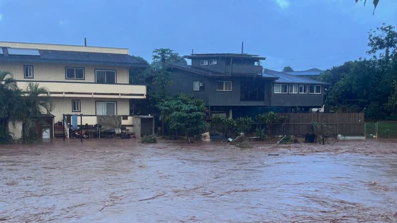 "Un risque imminent de rupture": un barrage menace de céder après des fortes pluies à Hawaï, 5.500 personnes reçoivent l'ordre d'évacuer