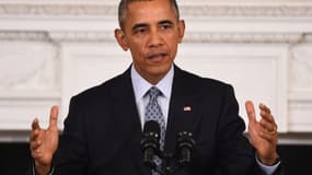 Le président américain Barack Obama, lors de sa conférence de presse, ce vendredi à Washington.