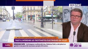 Faut-il interdire les trottinettes électriques en ville ? Pour Jean-Baptiste Iosca, avocat spécialisé en droit routier, "il faudrait que l'État se saisisse de ce dossier"