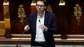 Hadrien Clouet à l'Assemblée nationale le 3 octobre 2022 (illustration).