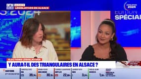 Législatives: des triangulaires dans plusieurs circonscriptions d'Alsace