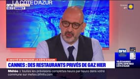  Coupure de gaz à Cannes: le patron de l'Umih affirme que plusieurs restaurants étaient toujours touchés hier soir à 22h