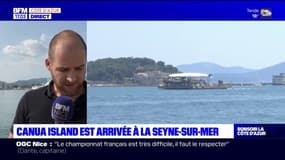 Canua Island: la plage privée flottante est arrivée à La Seyne-sur-Mer