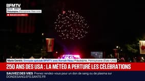 250 ans des États-Unis: les célébrations perturbées par la météo à Philadelphie