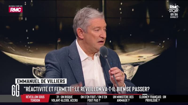 Réveillon du Nouvel An : "Dans un pays civilisé, il y a une autodiscipline", souhaiterait Emmanuel de Villiers