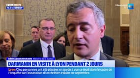 Gérald Darmanin en visite à Lyon pendant 2 jours