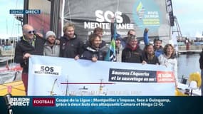 Les skippers de la Route du Rhum se mobilisent pour l'Aquarius	