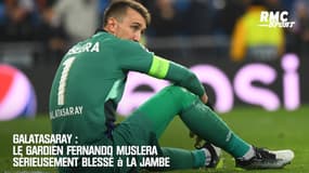 Galatasaray: Le gardien Muslera sérieusement blessé à la jambe