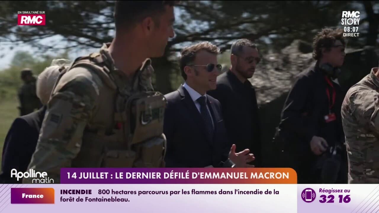 14 juillet : Le dernier défilé d'Emmanuel Macron