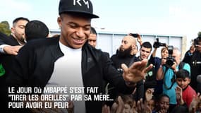 Le jour où Mbappé s'est fait "tirer les oreilles" par sa mère... pour avoir eu peur