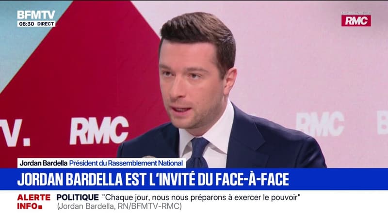 Iran: "Rares sont les interventions militaires américaines qui se sont soldées par la démocratie", affirme Jordan Bardella