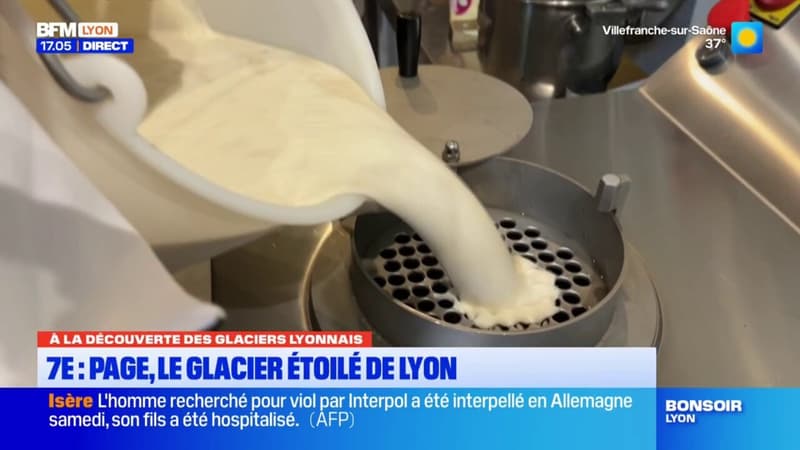 Lyon: à la découverte de Page, le glacier étoilé du 7e arrondissement