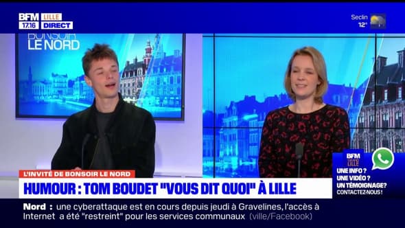 Humour: Tom Boudet "vous dit quoi" à Lille