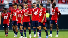 L'équipe du Losc face au Celta Vigo en match amical le 30 juillet 2024