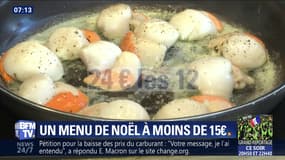 Un menu de Noël à moins de 15 euros