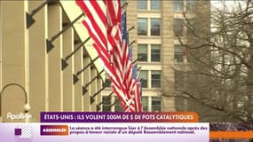 RMC Police-Justice : Aux États-Unis, ils volent plus de 500 millions de dollars de pots catalytiques