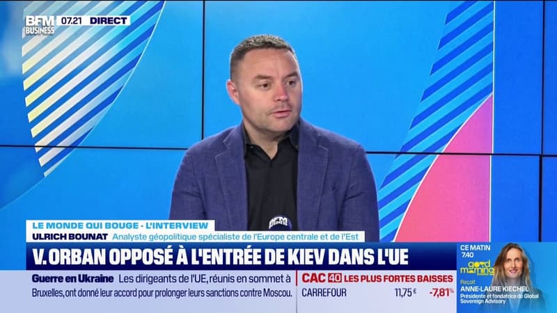 V.Orban opposé à l'entrée de Kiev dans l'UE