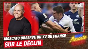 XV de France : "Des joueurs émoussés", Moscato voit des Bleus sur le déclin