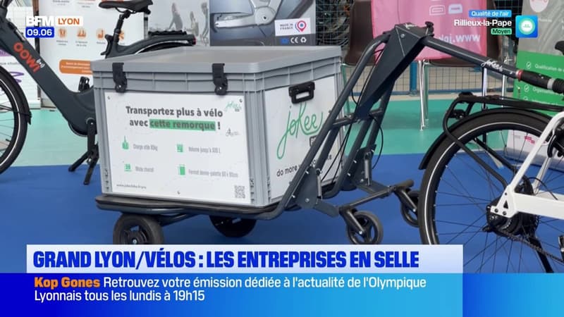 Grand Lyon: les entreprises promeuvent le vélo (1/1)