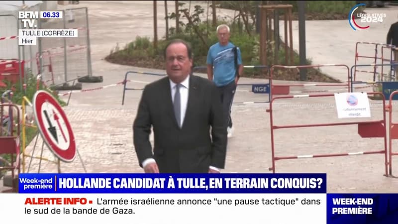 François Hollande, candidat en Corrèze, est-il en terrain conquis dans sa circonscription ?