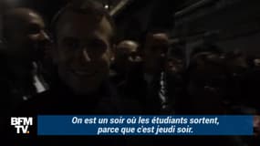 A Clermont-Ferrand, Emmanuel Macron s'est offert un bain de foule tardif