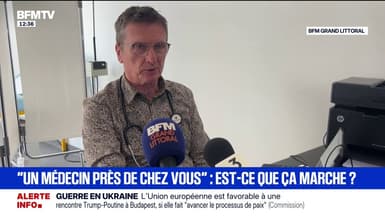 La ville d'Hesdin-la-Forêt (Pas-de-Calais), identifiée comme un désert médical, bénéficie désormais du dispositif "Un médecin près de chez vous"