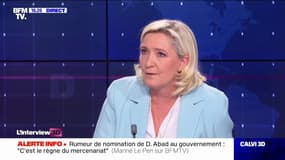 Marine Le Pen sur la prochaine présidentielle: "A priori, je ne serai pas candidate, sauf circonstances exceptionnelles"