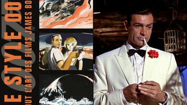 Sean Connery dans Goldfinger.