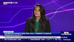 Sophie Ho Tong (Finance Conseil): Volumes de transactions, prix, taux... comment le marché immobilier évolue-t-il ? - 12/11