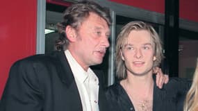 Johnny et David Hallyday