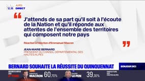 Hautes-Alpes: le président du conseil départemental souhaite la réussite du quinquennat