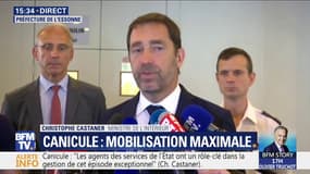 Canicule: "60 morts liées à des noyades" annonce Christophe Castaner