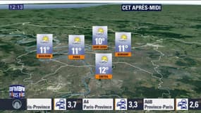 Météo Paris Île-de-France du 1er avril: températures en hausse cet après-midi