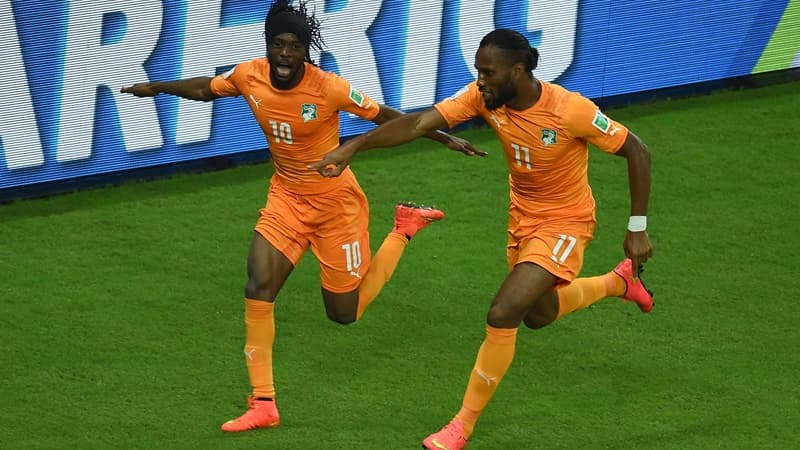 Didier Drogba et Gervinho