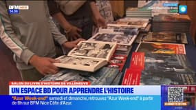 Salon du livre d'histoire: un espace BD pour les plus jeunes