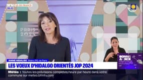 Les vœux d'Anne Hidalgo orientés JO2024