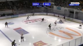 Suivez le match de Synerglace Ligue Magnus des Aigles de Nice contre les Dragons de Rouen 
