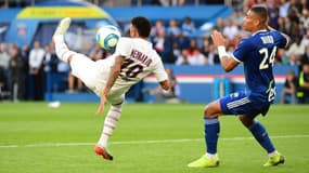 Neymar lors de PSG-Strasbourg