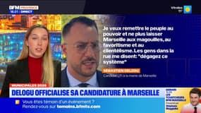 Sébastien Delogu officialise sa candidature à Marseille