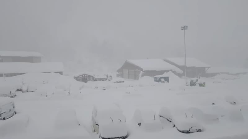 De fortes chutes de neige ont touché les reliefs des Alpes-Maritimes ce week-end.