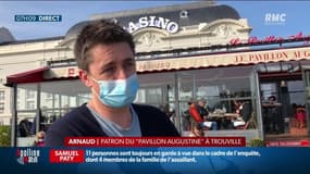 A Trouville, les restaurateurs inquiets d'un couvre-feu face à l'affluence des touristes parisiens