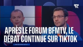 Après Le Forum BFMTV, le débat continue sur TikTok entre Olivier Dussopt, et Adrien, raffineur