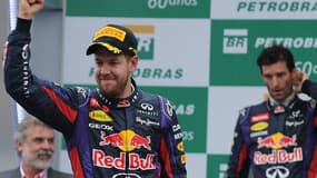 Sebastian Vettel et Mark Webber