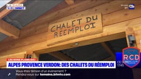 Alpes-Provence-Verdon: des chalets du réemploi mis en places dans des déchetteries 