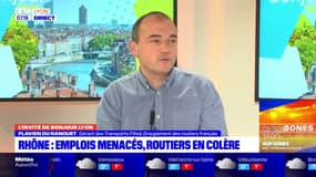 Rhône: les routiers mobilisés contre "la concurrence déloyale"