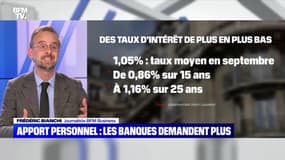 Crédit immobilier : il faut de plus en plus d'apport personnel - 08/11