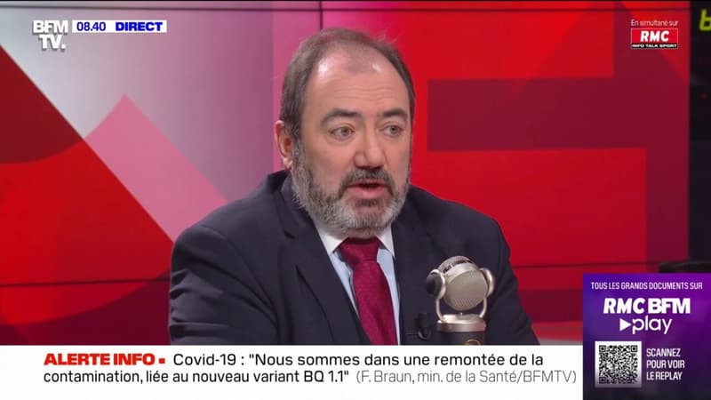 Covid-19: François Braun préconise une dose de rappel « tous les six mois »