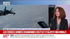 Iran: "Si le prix du sang a été payé par les Iraniennes et Iraniens, ce n'est pas pour revenir à une monarchie passée", assure Mahan Taraj, porte-parole du CSDHI