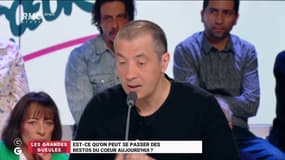 #Restosducoeur - "Un petit mec en salopette, qui nous faisait rire, a plus apporté aux gens dans la nécessité que l'ensemble des politiques !" @mouradrct #GGRMC 
